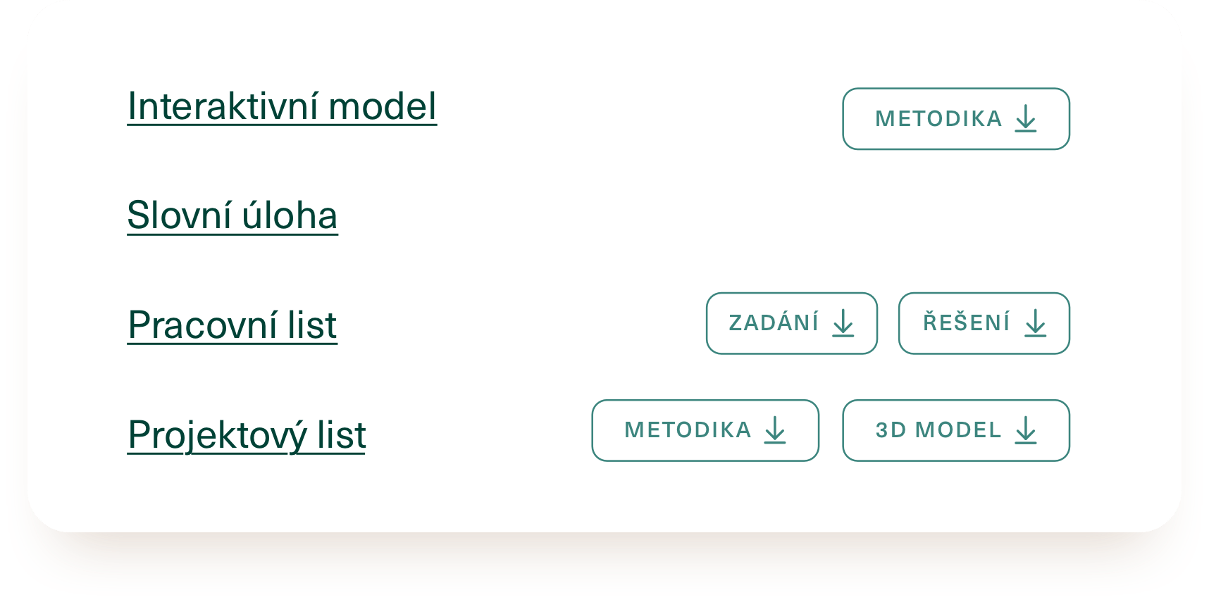 Příprava na hodinu